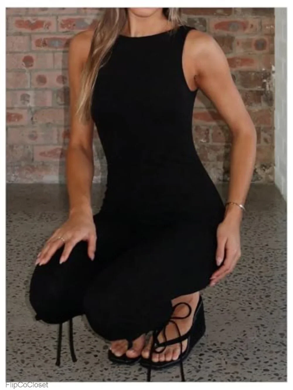 Womens Backless Capri Jumpsuits Tie Knot One Piece Bodycon Romper Summer